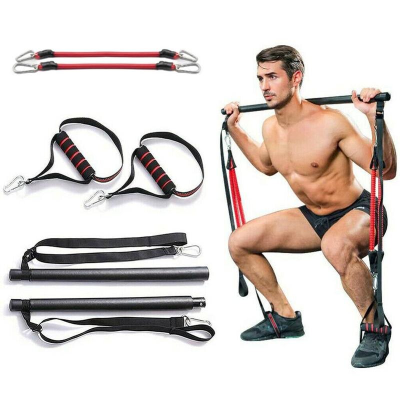 Pilates Bar Kit With Resistance Bands (beginner)